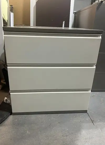 Herman Miller 3 Drawer Filing Cabinet!, View more