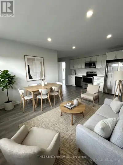 Available July 1! Unfurnished or Furnished, Charming three-bedroom, one-bath suite with large balcon...