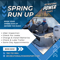 Book Your Spring Run Up at Recreational Power Sports!