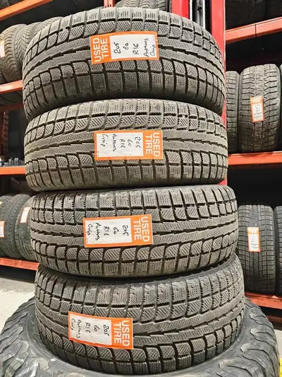 A set of 4 good used P205/60R16 Antares Grip 20 Winter install and balance $400 Loose purchase $75 e...