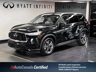 The 2022 INFINITI QX60 LUXE is the first year of the total redesign, marking a major shift for the m...
