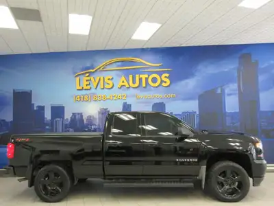 CHEVROLET SILVERADO 1500 2018 V8 5.3 LITRES VORTEC 4X4 DOUBLE-CAB BOITE DE 6 ET DEMI TOUT ÉQUIPÉ / C...