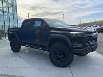 AMVIC Licensed Dealer The 2026 Chevrolet Colorado ZR2 Bison Edition Crew Cab 4WD in Black takes the...