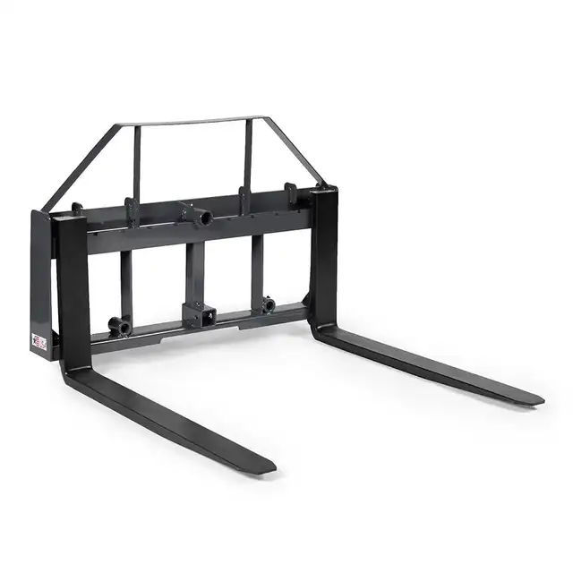 Hay Frame & Pallet Fork Combo 48, 49 Spear, Gray TFRLD46EURO in Heavy Equipment Parts & Accessories in Saskatoon - Image 2