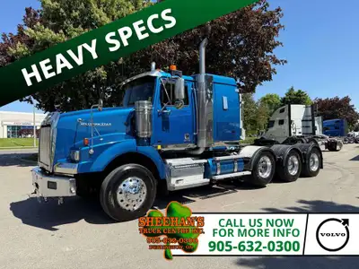 Nice Heavy Spec Triaxle Float Truck with Factory Installed 20,000lb Lift Axle, Full Lockers, WETLINE...