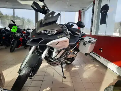 The 2016 Ducati Multistrada 1200 Enduro is a purpose-built adventure touring motorcycle designed to...