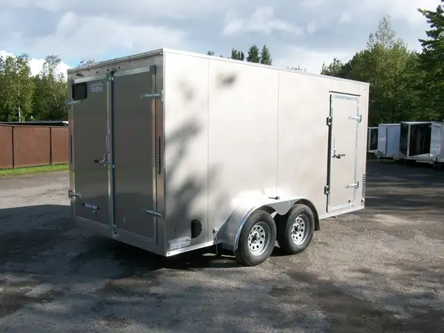 2025 Weberlane CARGO 7'X14' V-NOSE 2 ESSIEUX 6'.6in. HT CONTRACT in Cargo & Utility Trailers in Laval / North Shore - Image 7