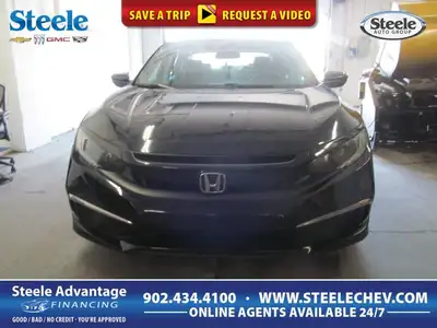 Built to deliver everyday value, this 2021 Honda Civic Sedan LX is a smart compact car with the comf...