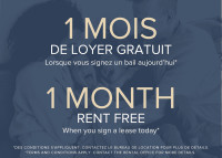 1 Month Free Rent Visitez notre site Web : https://www.capreit.ca/fr/appartements-a-louer/ville-de-q... (image 2)