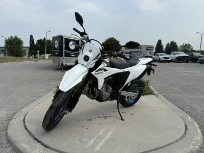 The 2025 DR-Z400SM is built for riders who want it all – nimble handling, street-legal capability, a...