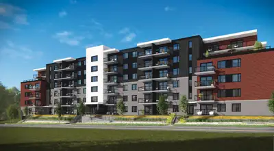 4 1/2 Charlesbourg – ascenseur- jardin sur le toit – juillet
