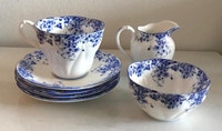 Vintage Dainty Blue Royal Albert England Fine Bone China 7 Piece City of Toronto Toronto (GTA) Preview