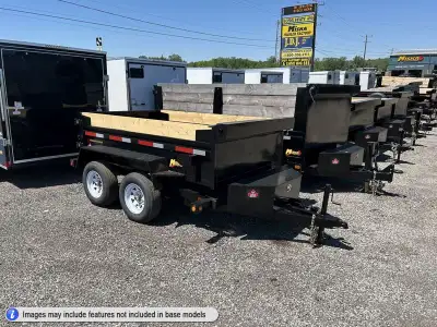 Miska 3.5 Ton Scissor Lift Dump Trailer - starting at just $6,695.00 Finance from $150.00/month OAC...