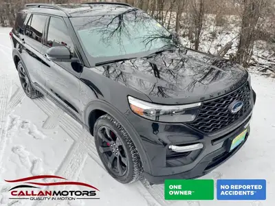 2022 Ford Explorer ST 4WD 119" Wheelbase 3.0L Ecoboost V6 10-Speed Transmission (Exterior Agate Blac...
