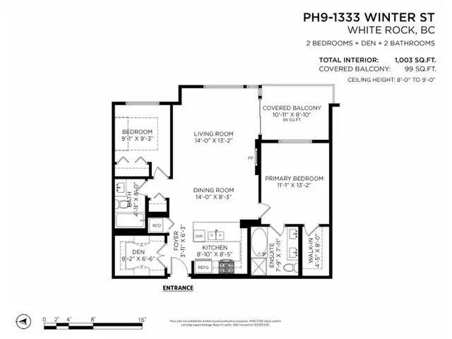 PH9 1333 WINTER STREET White Rock, British Columbia in Condos for Sale in Delta/Surrey/Langley - Image 6