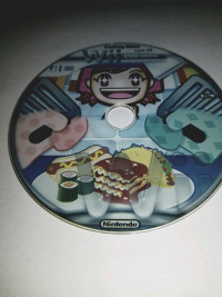 Wii  dvd-BACK UP COOKING MAMA COOK OGF  . sans l'etui