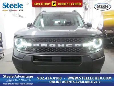 Built for busy days in Dartmouth and ready for weekend escapes, this used 2025 Ford Bronco Sport Big...