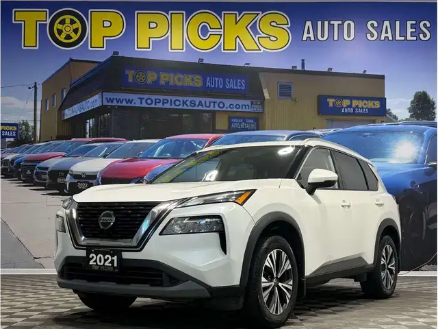 2021 Nissan Rogue Leather, Sunroof, AWD, One Owner & Certified!