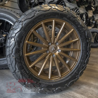 NEW! 18 INCH BRONZE WHEELS WITH 255/55R18 TIRES - ALL WEATHER