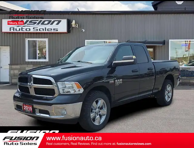 2019 RAM 1500 Classic ST 4x4 Quad Cab 6'4" Box-REAR CAMERA-TOW P