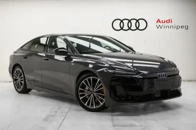 This Audi A6 e-tron delivers a Electric engine powering this Automatic transmission. Window Grid And...