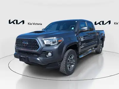 Experience the power and style of the 2018 Toyota Tacoma TRD Sport, now available at Kia Victoria. T...