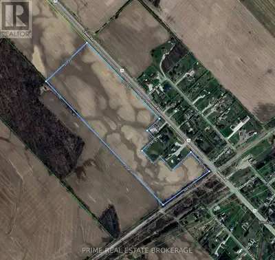 Welcome to Shedden ON and 25.92 acres of strategically located residential development land in one o...