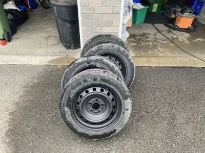 Moving out of country so your gain my loss. These are DYNAMO and there is 5/32nd on the tires left....