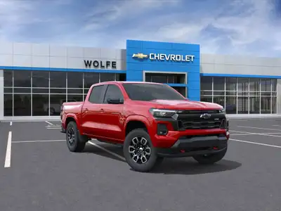 AMVIC Licensed Dealer At Wolfe Chevrolet Edmonton, the all-new 2026 Chevrolet Colorado 4WD Z71 stand...