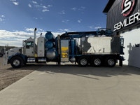 2015 Kenworth T800 Tri Drive Hydrovac Vac Truck Westech Advance Just had over 50k in work orders fro... (image 4)