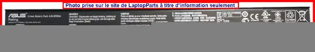 Batterie neuve # A41-X550A pour ordinateur portable Asus in Laptop Accessories in Saguenay - Image 6