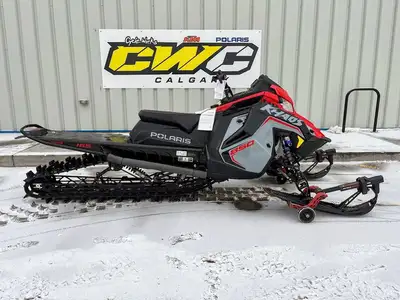 LATE SEASON CLEARANCE CALL/TEXT 403-230-1920.The 2025 Polaris 850 RMK Khaos 165 Slash is designed fo...