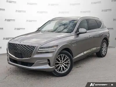 This Genesis GV80 has a strong Intercooled Turbo Premium Unleaded I-4 2.5 L/152 engine powering this...