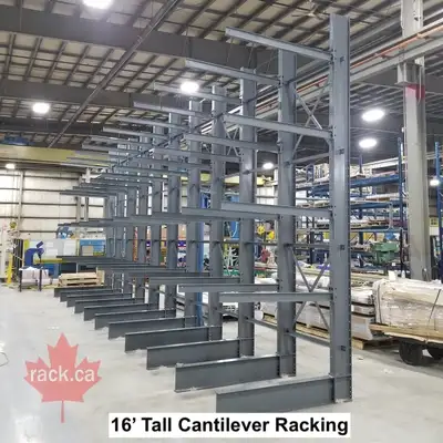 We stock and sell cantilever racks, pallet racking, industrial shelving and many other type of stora...