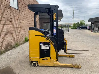 This 2012 Yale Double Deep Reach Truck is available for sale at an amazing price. This model was a r...