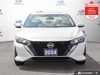 Recent Arrival! Odometer is 8215 kilometers below market average! White 2024 Nissan Sentra SV FWD CV... (image 7)