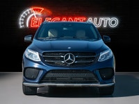 2016 Mercedes Benz GLE-450 AMG Dark Blue Exterior on Beige Interior comes with Navigation and 360 Ca... (image 1)