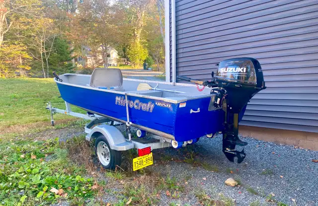 2024 14ft Mirrocraft Aluminum Boat with 9.9HP Suzuki Outboard in Powerboats & Motorboats in City of Halifax - Image 2