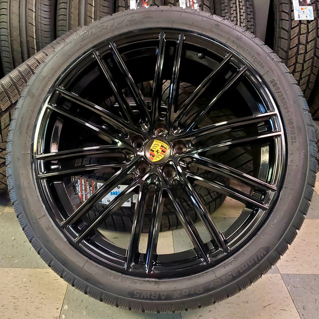 21" Porsche Macan Wheel & Tire Package | 295/35R21 Tires in Tires & Rims in Calgary - Image 2