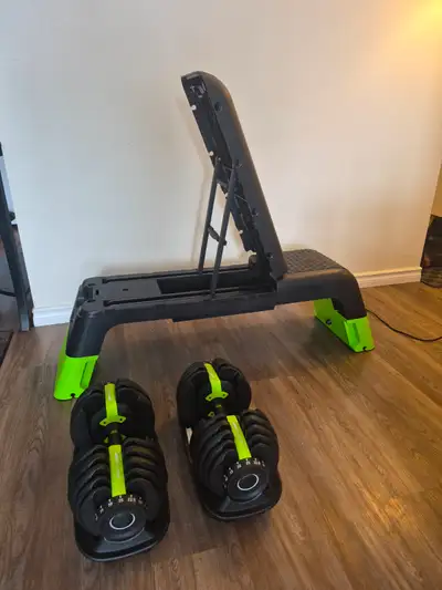 GoZone Home Gym Set - Adjustable Weights & Bench, View more