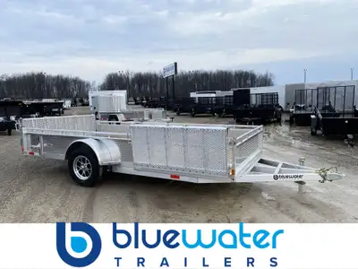 Canadian Mennonite Built Side Loader Aluminum Utility Trailer is $5,850.00 or $116.99/month! Ord: E1...
