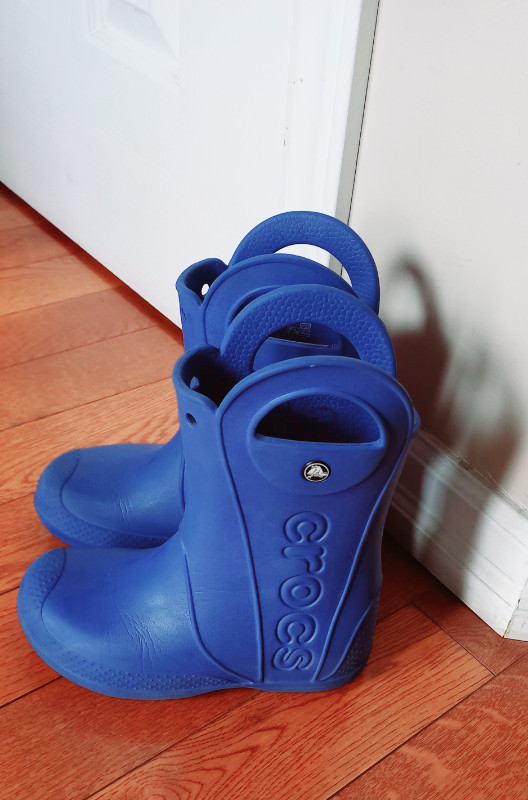 Crocs Kids Rain Boot Size: 1 Junior in Kids & Youth in Mississauga / Peel Region - Image 3