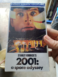 2001 A Space Odyssey VHS   -   UNUSED