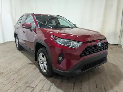 No Accidents!Discover the 2021 Toyota RAV4 Hybrid XLE in an eye-catching Red, with the superior grip...
