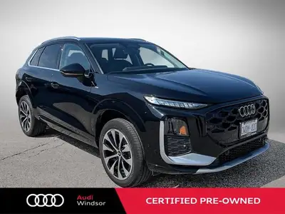 Audi Windsor Active DEMO/LOANER Program This Audi Q3 delivers a Intercooled Turbo Regular Unleaded I...
