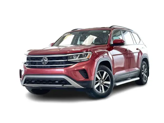 2021 Volkswagen Atlas Comfortline 2.0T 4MOTION Leather, Local Tr