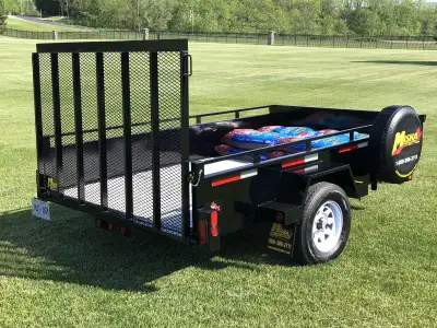 New 6'x10' Premium Steel Utility Trailers by Miska - Made in Canada Ready to Roll, starting at just...