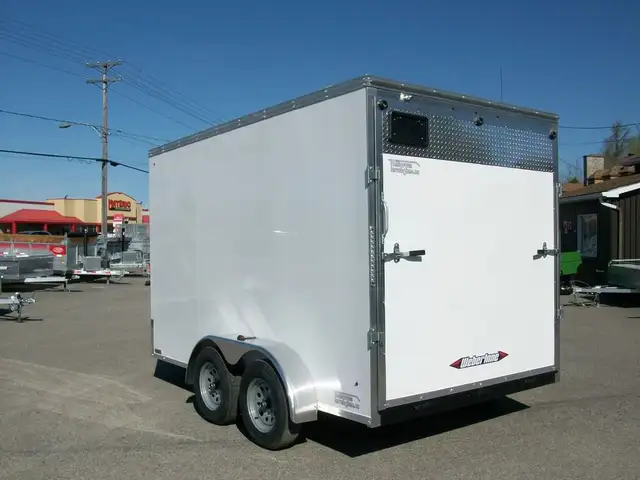 2025 Weberlane CARGO 7' X 12' V-NOSE 7'HT RAMPE VTT MOTO TRACTEU in Cargo & Utility Trailers in Laval / North Shore - Image 9