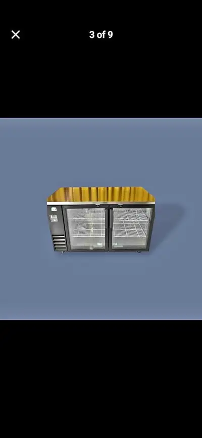 RÉFRIGÉRATEUR BACK BAR NEUF! / BRAND NEW BACK BAR REFRIGERATOR, View more