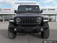 Uncompromising capability meets sophisticated comfort in this 2024 Black Jeep Wrangler Rubicon X Con... (image 8)